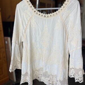 Lace long sleeve top Women